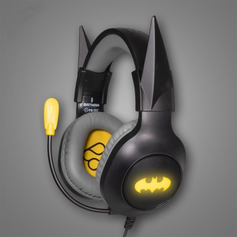Zestaw słuchawkowy do gier Blade DC Batman ze światłem LED No name