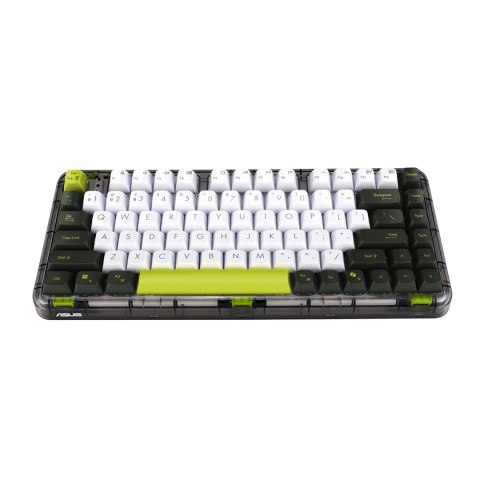 ASUS Jelly75 KD201 KEYBOARD/VT-GN/GE/83 klawiatura Uniwersalne USB + RF Wireless + Bluetooth Wielobarwny No name