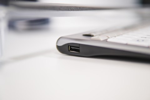 BakkerElkhuizen S-board 840 klawiatura Biuro USB QWERTY British English Jasny Szary, Biały No name