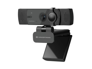 Kamera internetowa Conceptronic AMDIS08B - kolor - 8,3 MP - 3840 x 2160 - 4K - stała ogniskowa - audio - USB 2.0 - MJPEG, YUY2 No name