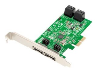 Karta sieciowa Dawicontrol PCI-e DC-624e RAID R2 4-kanałowy blister SATA 6G No name