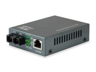 LevelOne FVT-1103 konwerter sieciowy 100 Mbit/s 1310 nm Pojedynczy Czarny No name