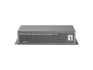 LevelOne POS-4000 - Rozgałęźnik PoE - 15,4 Watt - 1 wtyczka wyjściowa No name
