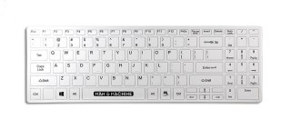 MAN&MACHINE ITs Cool Hygienetastatur fullsize Flat DE white No name