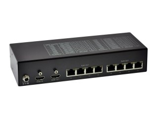 Nadajnik HDMI LevelOne Cat5 8xRJ45/2xHDMI 300.00m No name