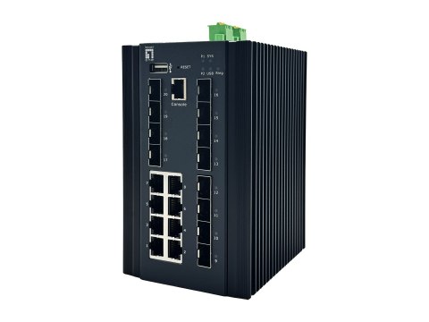 Przełącznik LevelOne 20x GE IGX-2072 8x 1GbE 8x 2.5GbE SFP+ sw No name