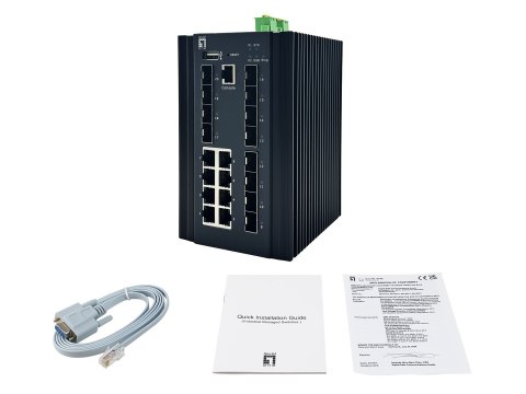 Przełącznik LevelOne 20x GE IGX-2072 8x 1GbE 8x 2.5GbE SFP+ sw No name