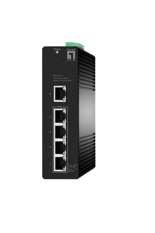 Przełącznik LevelOne Hilbt Industr. PoE+ 5-portowy 60W 1Gbps No name