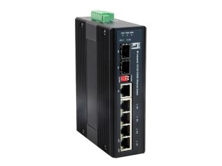 Przełącznik LevelOne Industrial GB 6-portowy/IP30+DIN 1Gbps No name