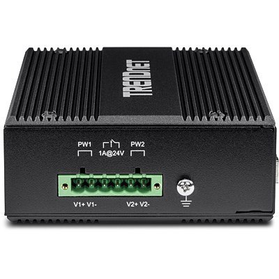 Przełącznik TRENDnet TI-UPG62 - Niezarządzalny - 4 x 10/100/1000 (PoE+) + 2 x Gigabit SFP - Możliwość montażu na szynie DIN, Mon No name