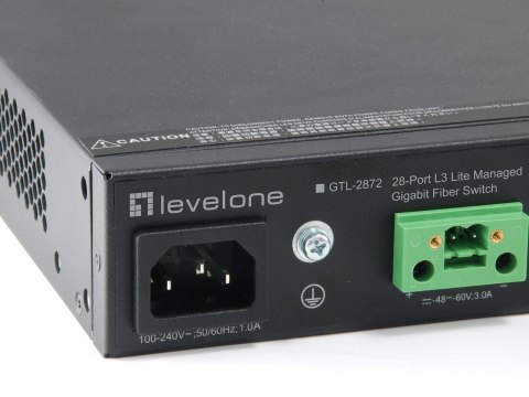 Przełącznik zarządzalny LevelOne KILBY GB/L3 28-portowy 19" 10 Gb/s No name