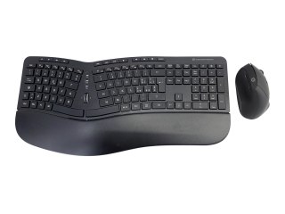 CONCEPTRONIC Klawiatura+Mysz Bezprzewodowa ERGO Layout IT No name