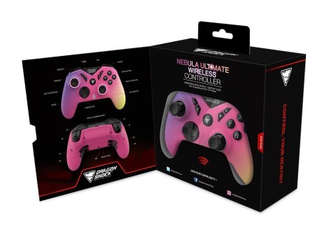 Dragonshock Nebula Ultimate Wielobarwny Bluetooth Gamepad Nintendo Switch No name