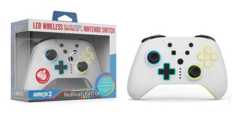 Hyperkin NuRival Biały Gamepad Analogowa/Cyfrowa Nintendo Switch, Nintendo Switch OLED No name