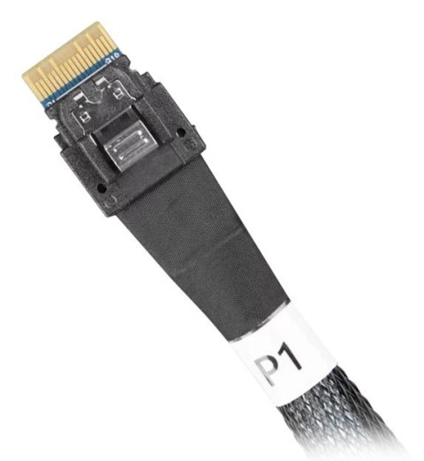 Icy Dock MB306L-B kabel SAS 0,5 m Czarny No name