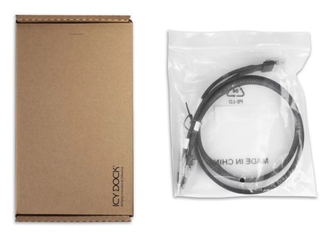 Icy Dock MB306L-B kabel SAS 0,5 m Czarny No name