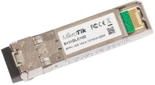 Mikrotik S+31DLC10D moduł przekaźników sieciowych Swiatłowód 10000 Mbit/s SFP+ 1310 nm No name