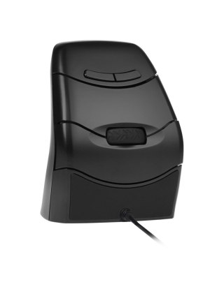 Mysz pionowa Bakker Elkhuizen DXT 3 - ergonomiczna, prawo- i leworęczna - optyczna - 7 przycisków - bezprzewodowa, przewodowa -  No name