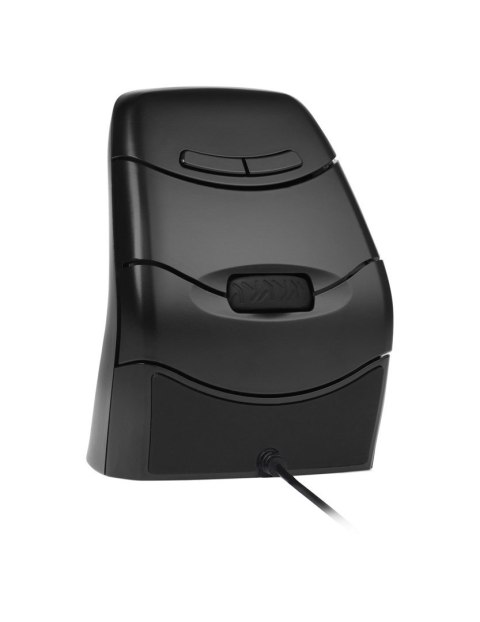 Mysz pionowa Bakker Elkhuizen DXT 3 - ergonomiczna, prawo- i leworęczna - optyczna - 7 przycisków - bezprzewodowa, przewodowa -  No name