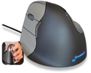 Myszka pionowa Evoluent Vertical Mouse4 dla leworęcznych No name