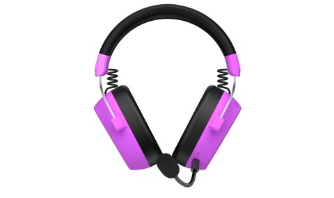 Słuchawki dla graczy Hator HYPERGANG 3 Wireless bezprzewodowe fioletowe No name