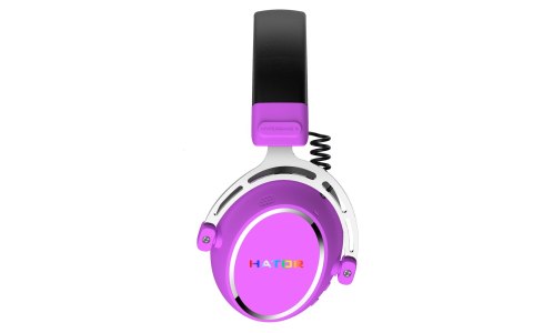 Słuchawki dla graczy Hator HYPERGANG 3 Wireless bezprzewodowe fioletowe No name
