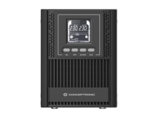 Zasilacz CONCEPTRONIC UPS 1000VA/900W/4xIEC/HID USB/+Online Tower sw No name