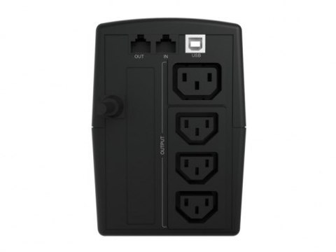 Zasilacz awaryjny UPS Conceptronic 850VA/480W/4xIEC/HID USB/RJ45in/Out/AVR sw No name