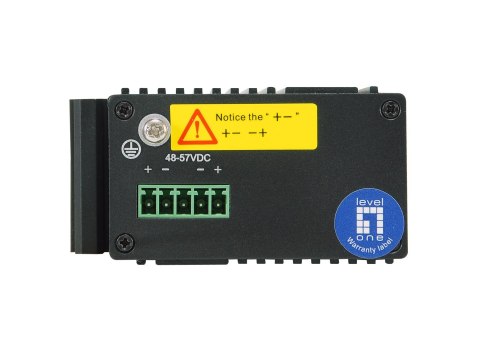 5-portowy gigabitowy przełącznik przemysłowy LevelOne - Szyna DIN - -30°C do 65°C - Gigabit Ethernet (10/100/1000) - Pełny duple No name