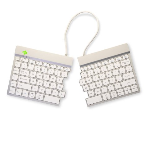 Klawiatura R-Go Tastatur Split Break US-Layout Bluetooth weiĂź No name