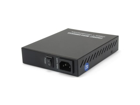 LevelOne GVM-1000 - Media konwerter - Ethernet, Fast Ethernet - 10Base-T, 100Base-TX, 1000Base-T, 1000Base-X - RJ-45 / SFP (mini No name