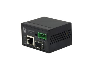 LevelOne IEC-4000 konwerter sieciowy 100 Mbit/s Czarny No name