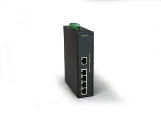 LevelOne IFS-0501 przełącznik sieciowy Nie zarządzany Fast Ethernet (10/100) Czarny No name