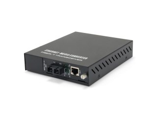 Media konwerter LevelOne GVM-1220 - Ethernet, Fast Ethernet - 10Base-T, 100Base-TX, 1000Base-T, 1000Base-X - RJ-45 / SC jednomod No name