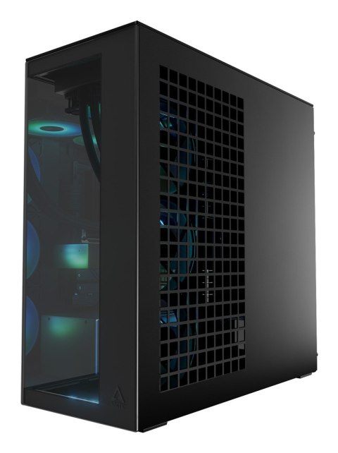 Obudowa Arctic Xtender Schwarz Glasfenster ohne GPU mount No name