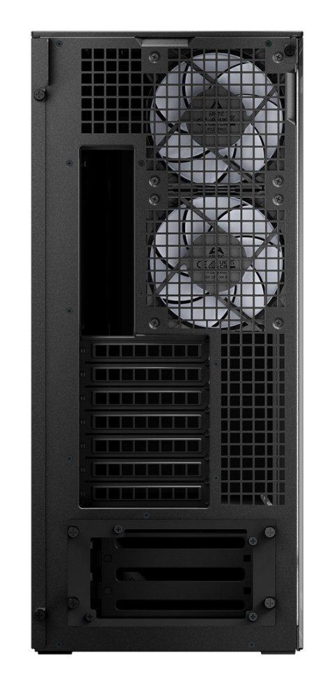 Obudowa Arctic Xtender Schwarz Glasfenster ohne GPU mount No name