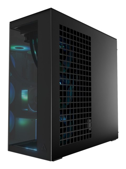 Obudowa Arctic Xtender Schwarz z oknem z GPU mountem No name