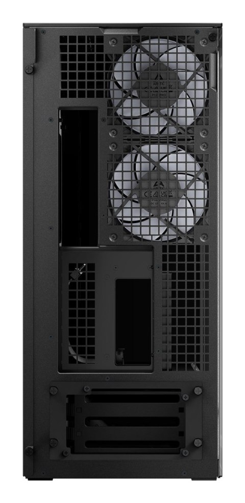 Obudowa Arctic Xtender Schwarz z oknem z GPU mountem No name
