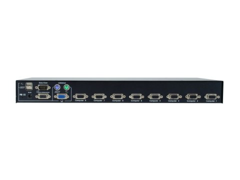 Przełącznik KVM-3208 poziomu pierwszego z 8 portami PS/2-USB VGA No name