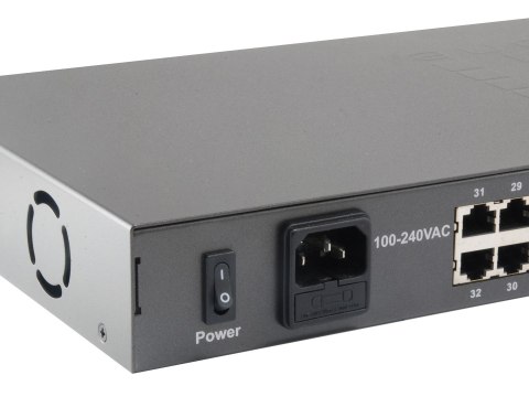 Przełącznik LevelOne FE PoE+ 34-portowy 19" 250W 1Gbps No name