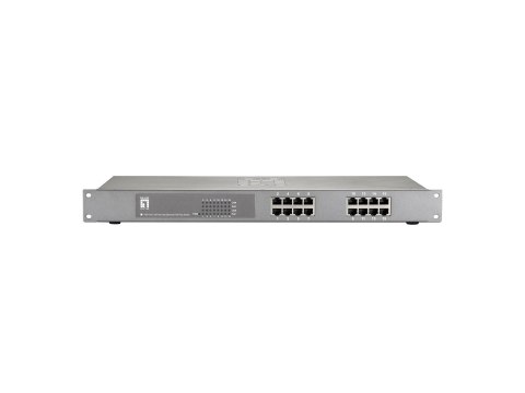 Przełącznik LevelOne FEP-1612 - Fast Ethernet (10/100) - 10BASE-T, 100BASE-TX - IEEE 802.3, IEEE 802.3af, IEEE 802.3at, IEEE 802 No name