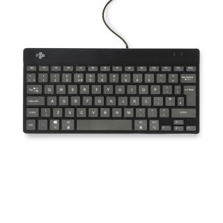 R-Go Tastatur Compact Break UK-Layout verkabelt schwarz No name