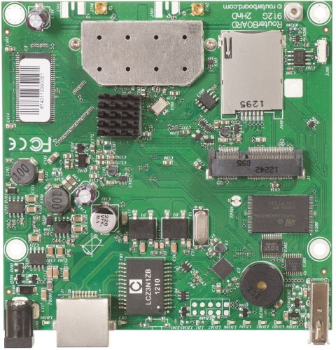 Router MikroTik RouterBOARD RB912UAG-2HPnD, 802.11b/g/n, RouterOS L4, miniPCIe No name