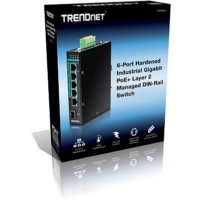 TRENDnet Industrie Switch 6 Port Gbit Manag.L2+ PoE+ Metall No name
