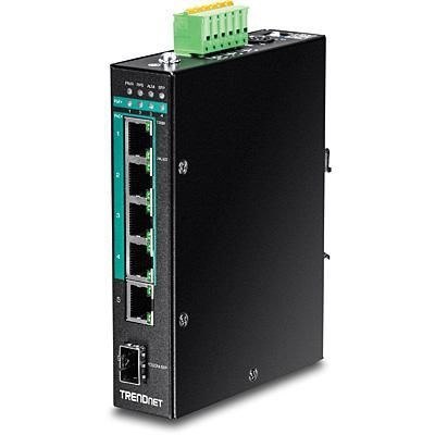 TRENDnet Industrie Switch 6 Port Gbit Manag.L2+ PoE+ Metall No name