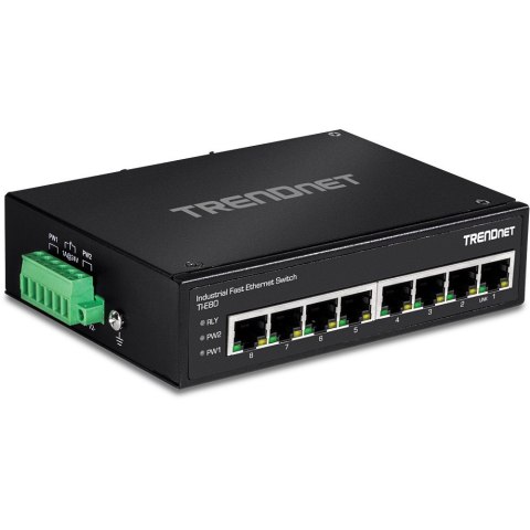 TRENDnet Industrie Switch 8 Port Fast Ethernet L2 DIN-Rail No name
