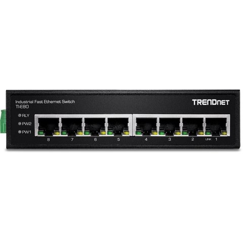 TRENDnet Industrie Switch 8 Port Fast Ethernet L2 DIN-Rail No name