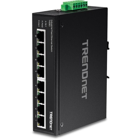 TRENDnet Industrie Switch 8 Port Fast Ethernet L2 DIN-Rail No name