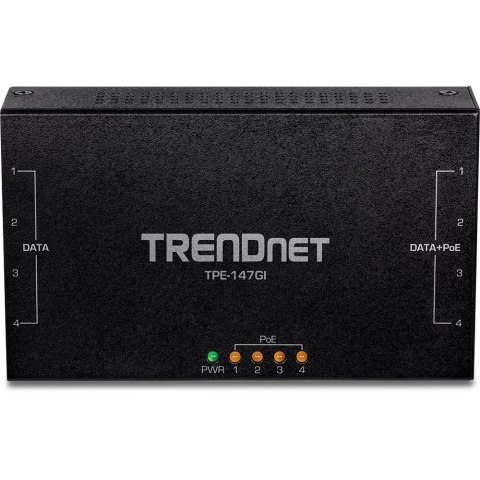 Wtryskiwacz TRENDnet POE+ 65W 4-portowy No name