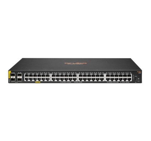 Aruba 6000 48G Class4 PoE 4SFP 370W Zarządzany L3 Gigabit Ethernet (10/100/1000) Obsługa PoE 1U High Peak
